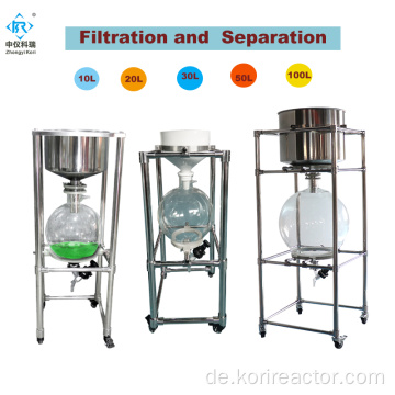 Labornutsche Filtration und Separation 50l